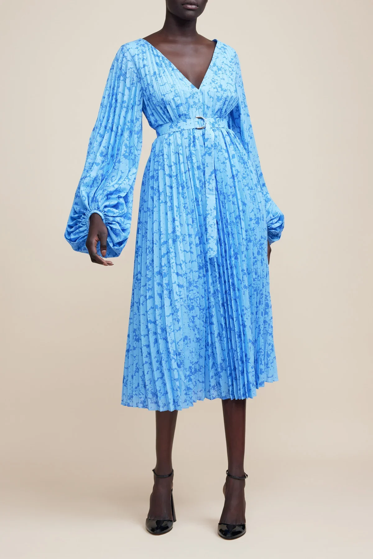 ACLER - CLOCKHALL DRESS (BLUE IRIS)