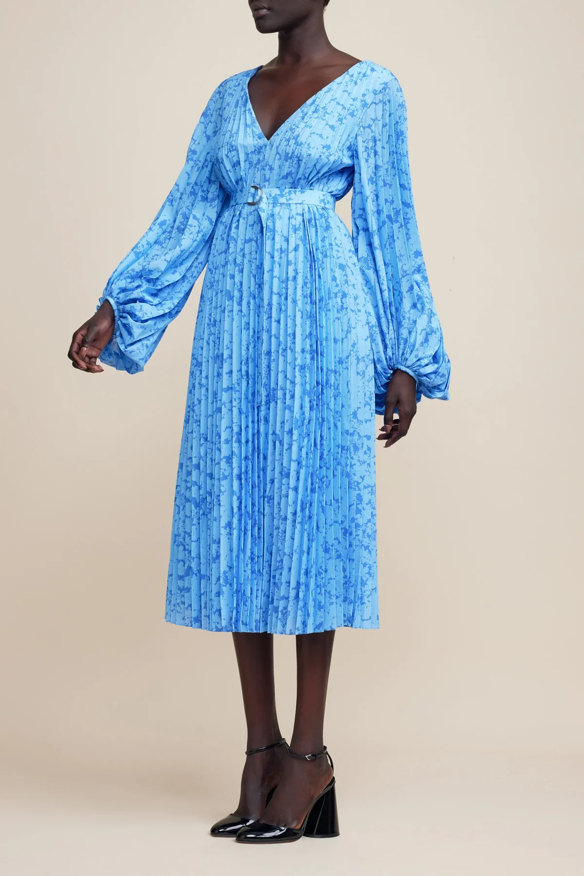 ACLER - CLOCKHALL DRESS (BLUE IRIS) - Image 2