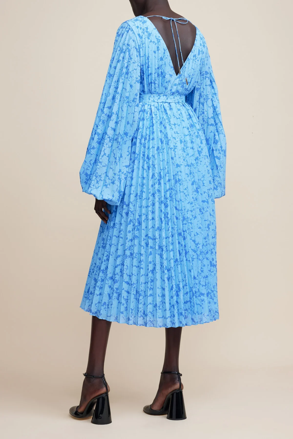 ACLER - CLOCKHALL DRESS (BLUE IRIS) - Image 3