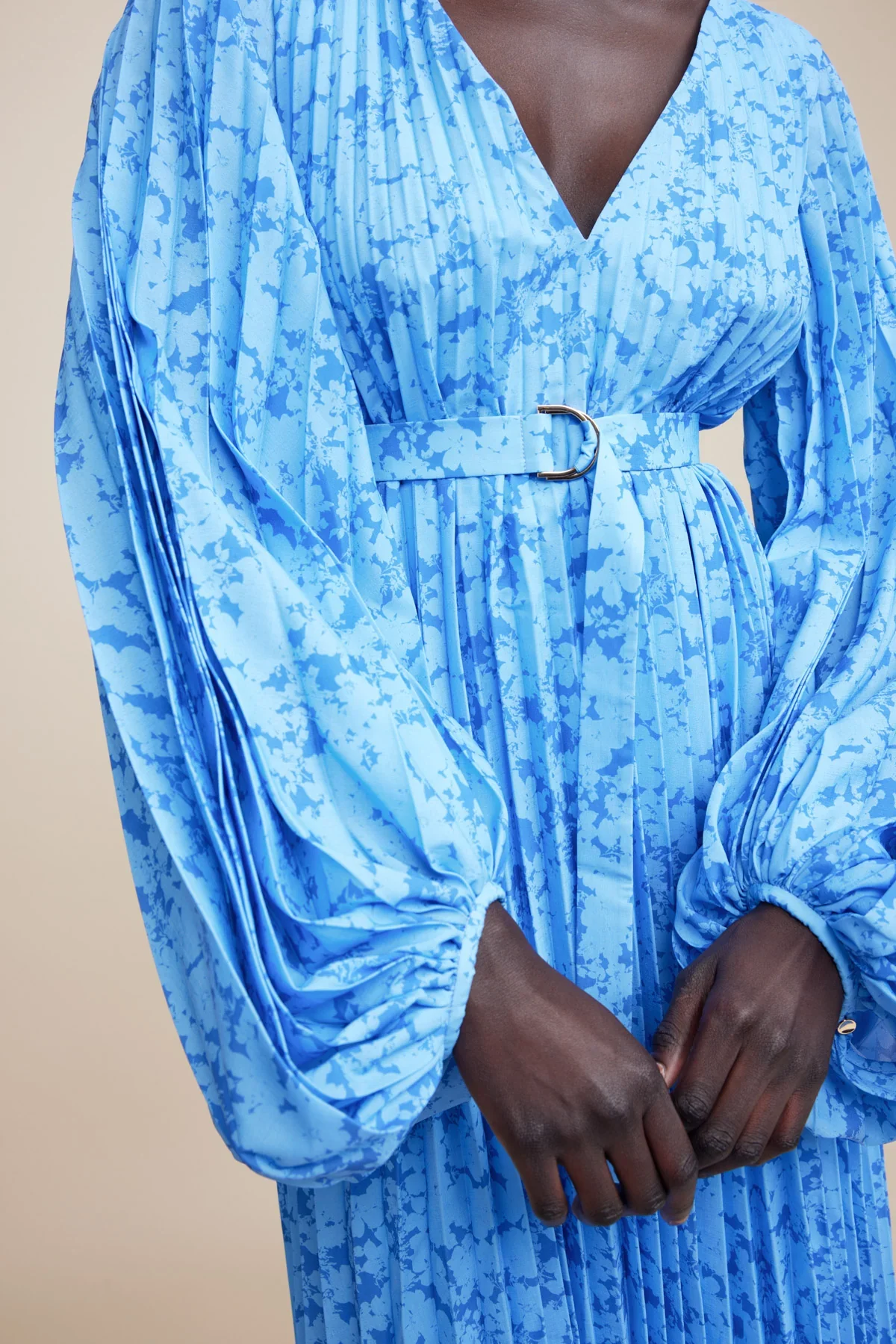 ACLER - CLOCKHALL DRESS (BLUE IRIS) - Image 4