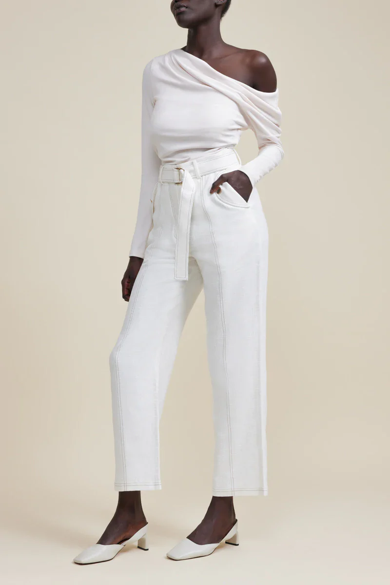 ACLER - Dakota Pant (Ivory) - Image 3