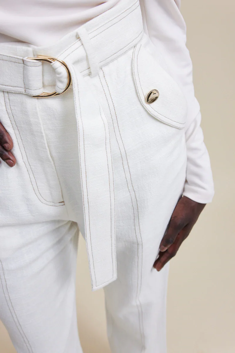 ACLER - Dakota Pant (Ivory) - Image 5