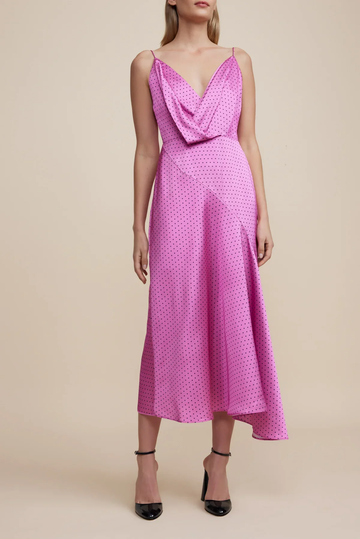 ACLER - FORLI DRESS (HIBISCUS SPOT PRINT)