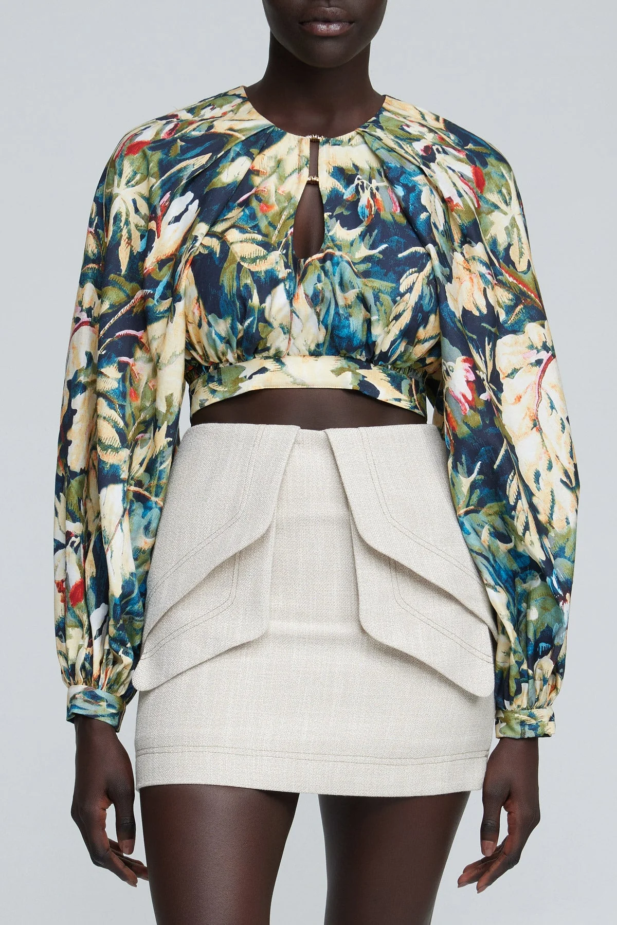 ACLER - Harlow Top (Moody Floral)