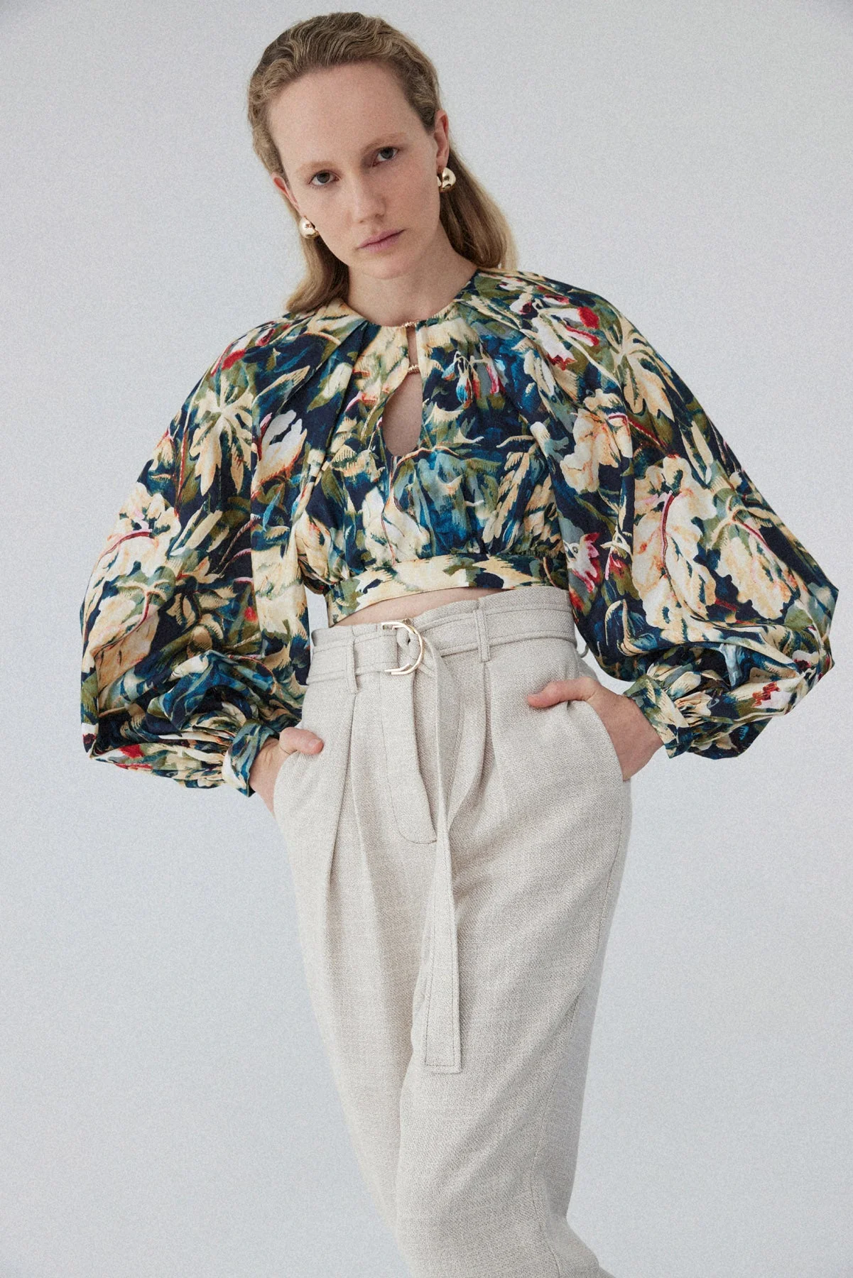 ACLER - Harlow Top (Moody Floral) - Image 2