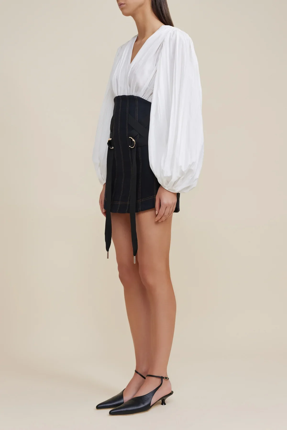 ACLER - MACAULAY SKIRT (BLACK) - Image 2