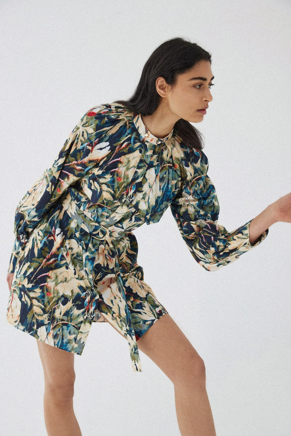 ACLER - Sumner Dress (Moody Floral) FINAL SALE