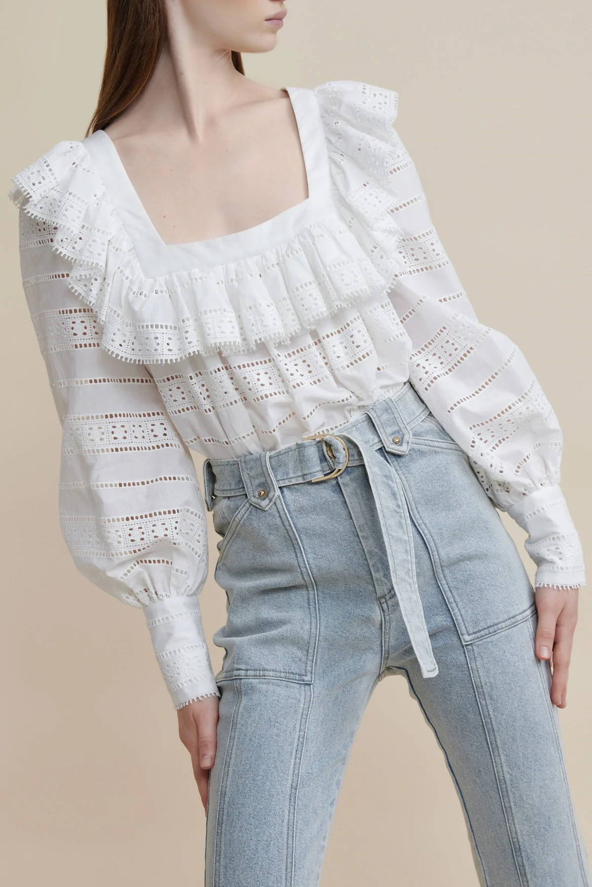 ACLER - Valentine Top (Ivory)