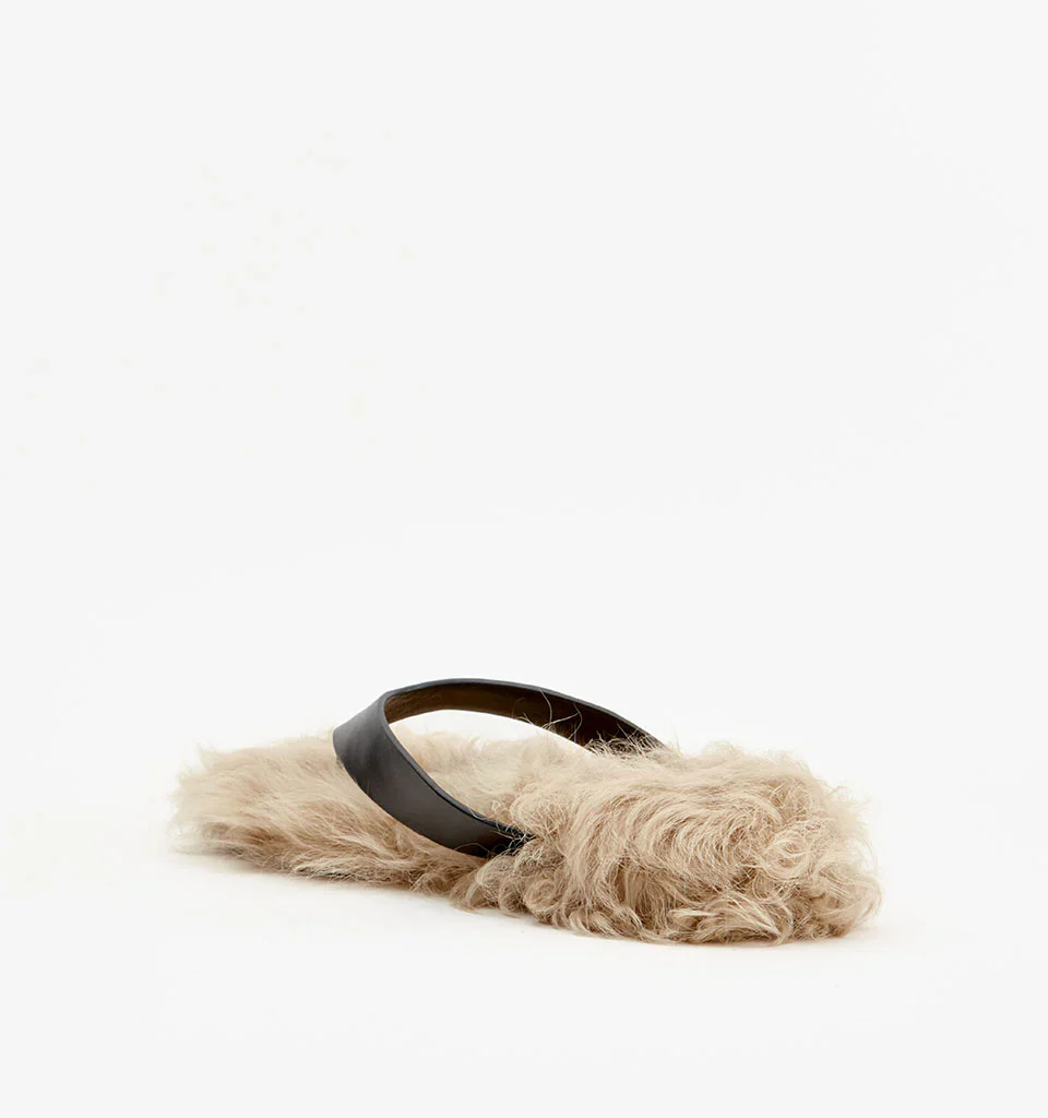 ALIAS MAE - FELLA (BLACK LEATHER / SHEARLING) - Image 3