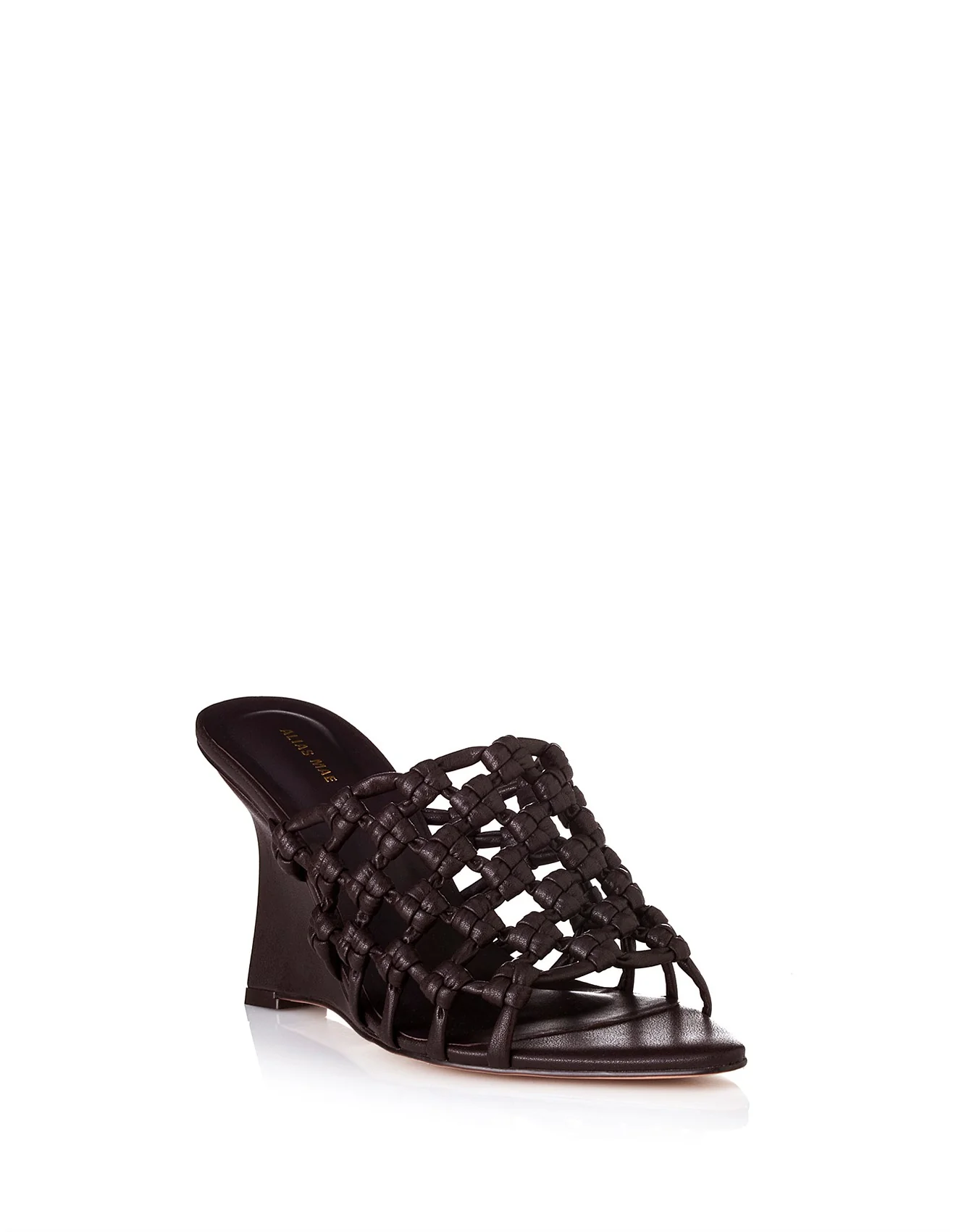 ALIAS MAE - RHYAN WEDGE HEEL (CHOC) - Image 2