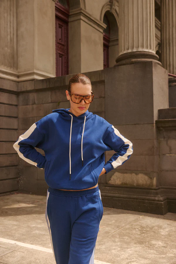 ARAMINTA JAMES - 1984 HOODIE (MIDNIGHT BLUE) - Image 3