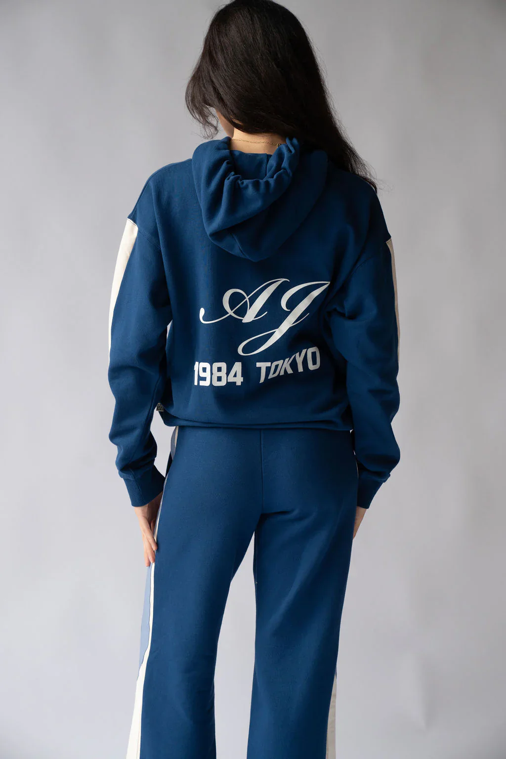 ARAMINTA JAMES - 1984 HOODIE (MIDNIGHT BLUE) - Image 7