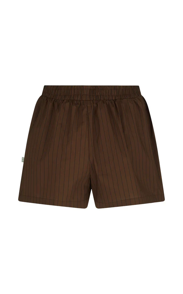 ARAMINTA JAMES - AJJA STRIPE SHORT (MOCHA)