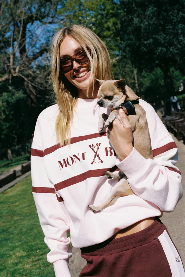 ARAMINTA JAMES - ALPINE SWEATSHIRT (LIGHT BLUSH) - Image 3