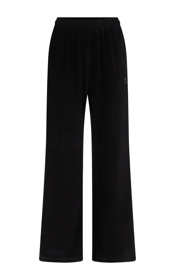ARAMINTA JAMES - AJ VELOUR TRACKPANT (NOIR)
