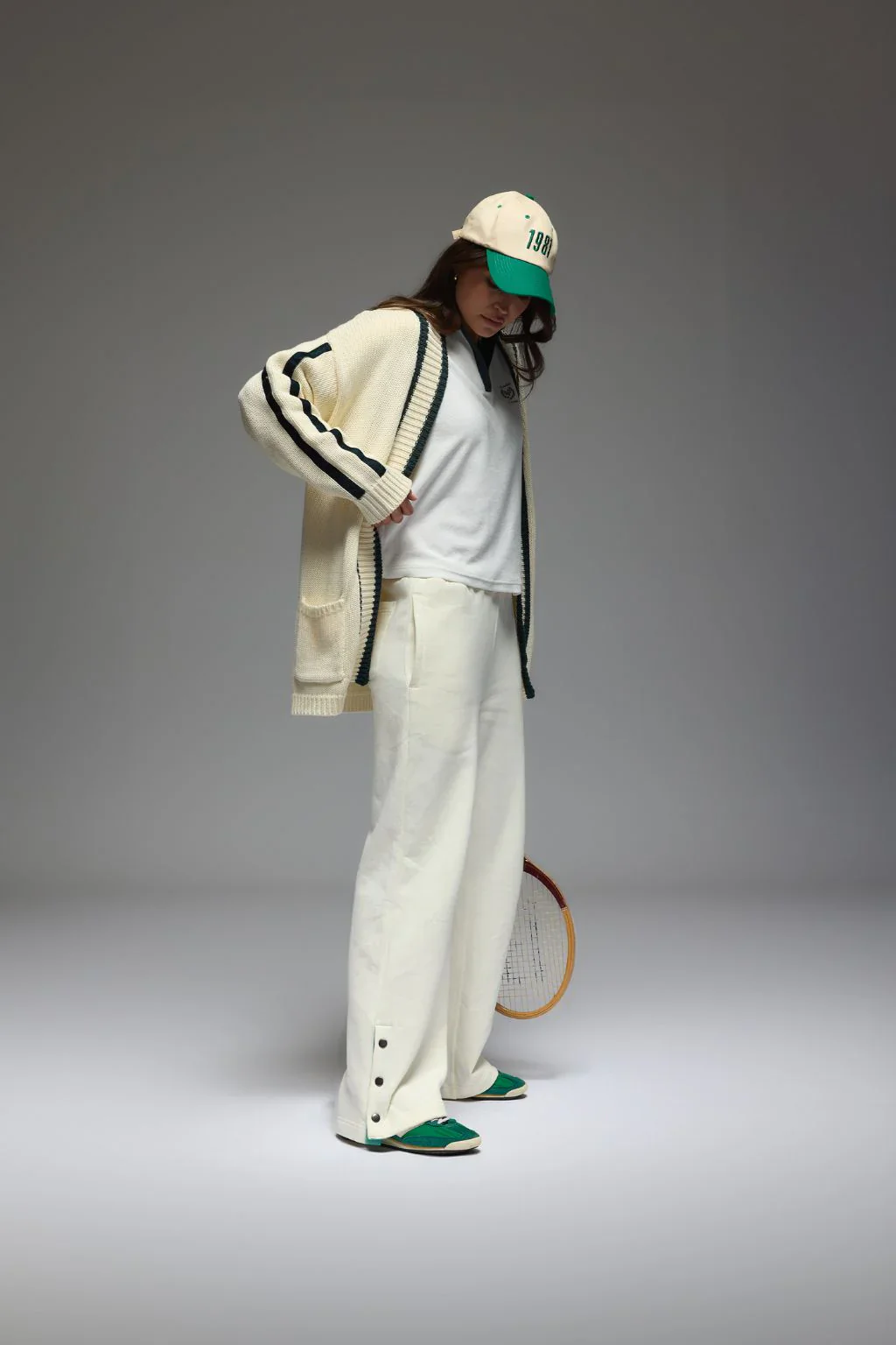 ARAMINTA JAMES - CLUB CARDIGAN (COCONUT) - Image 3