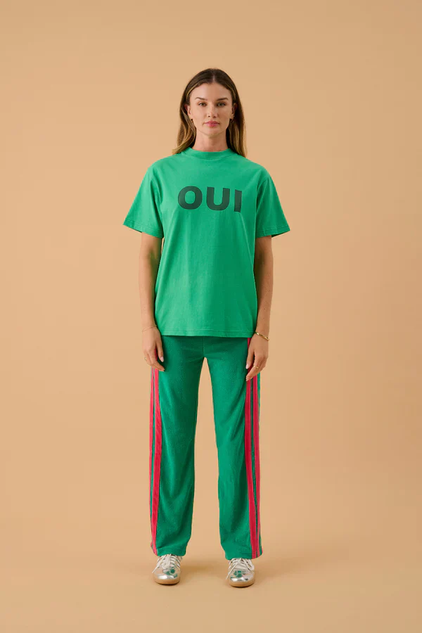 ARAMINTA JAMES - PARISIENNE TEE (TROPICAL GREEN) - Image 2