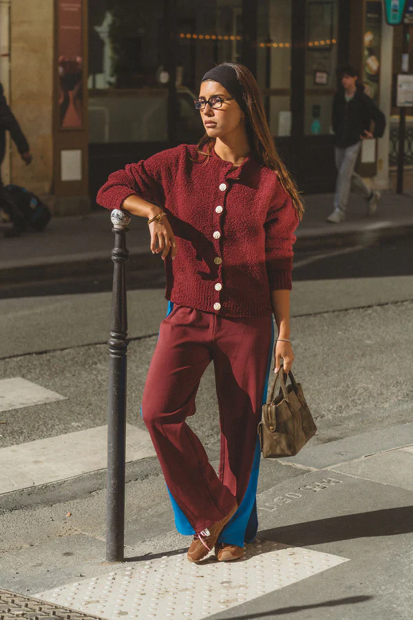 ARAMINTA JAMES - SHERPA CARDIGAN (CHOCOLATE TRUFFLE) - Image 3