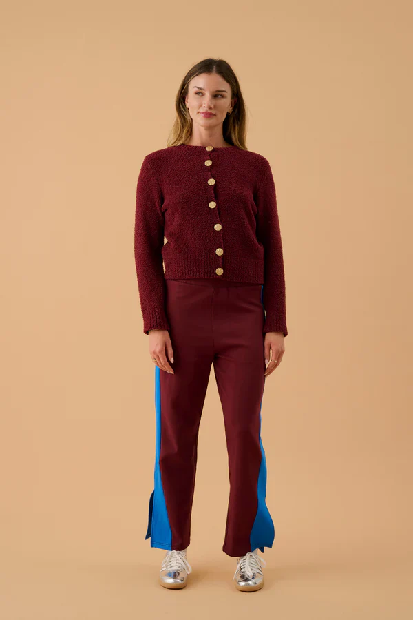 ARAMINTA JAMES - SHERPA CARDIGAN (CHOCOLATE TRUFFLE) - Image 5