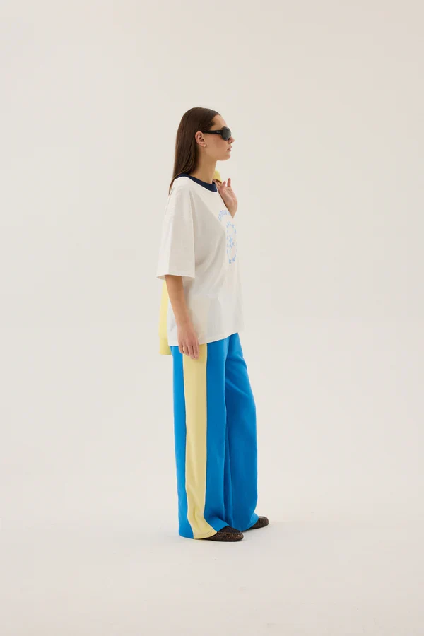 ARAMINTA JAMES - SPEEDWAY OVERSIZED TEE (SNOW) - Image 5