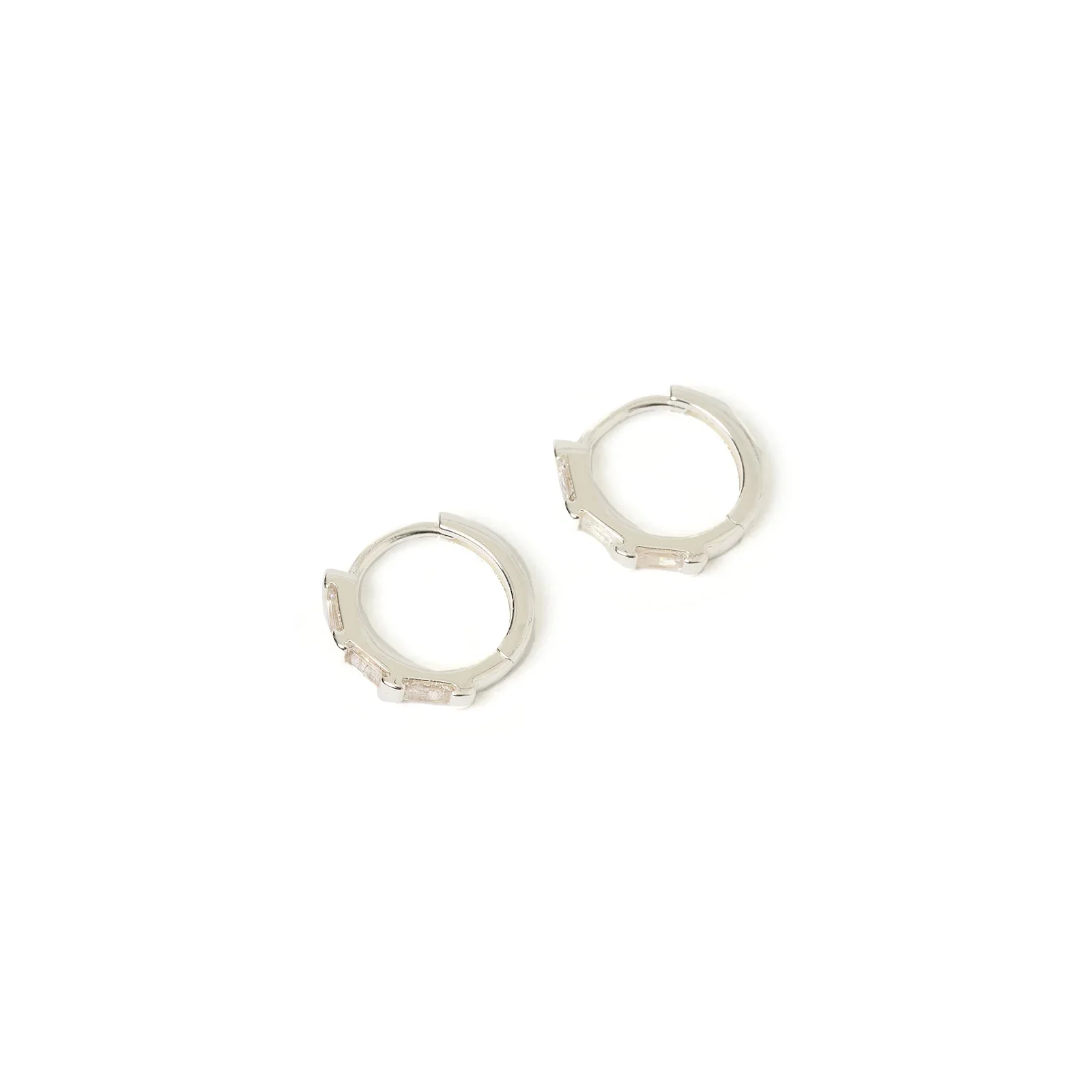 ARMS OF EVE - HOLI SILVER HUGGIE EARRINGS - Image 5