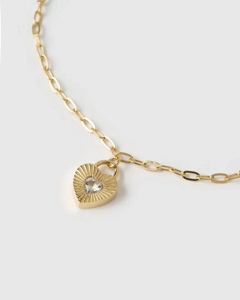 ARMS OF EVE - RUBY HEART BRACELET (STONE) - Image 3