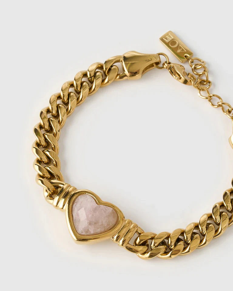 ARMS OF EVE - VALENTINE BRACELET (ROSE QUARTZ) - Image 4