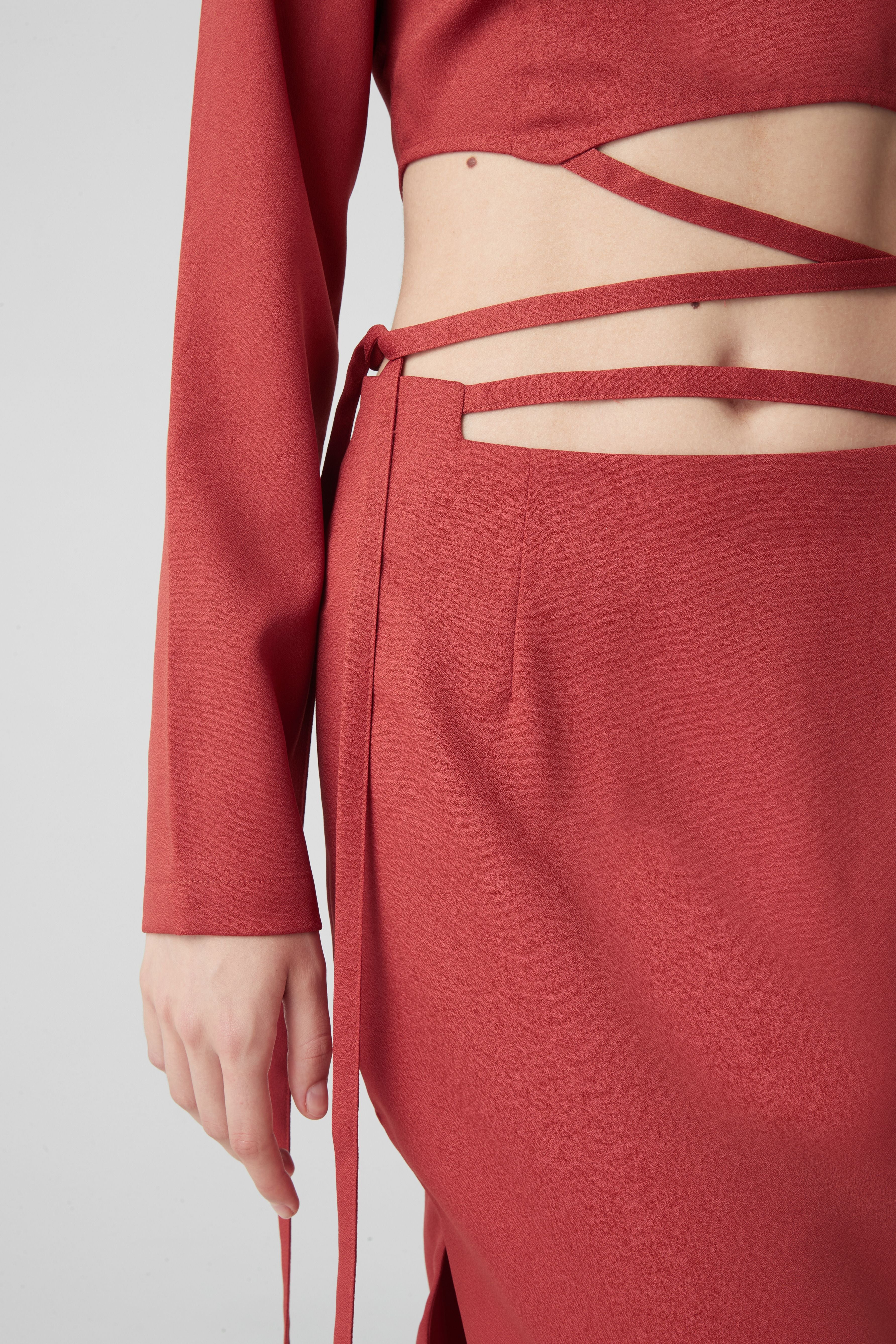 ATOIR X LARA WORTHINGTON -  001 Top (Brick Red) - Image 4