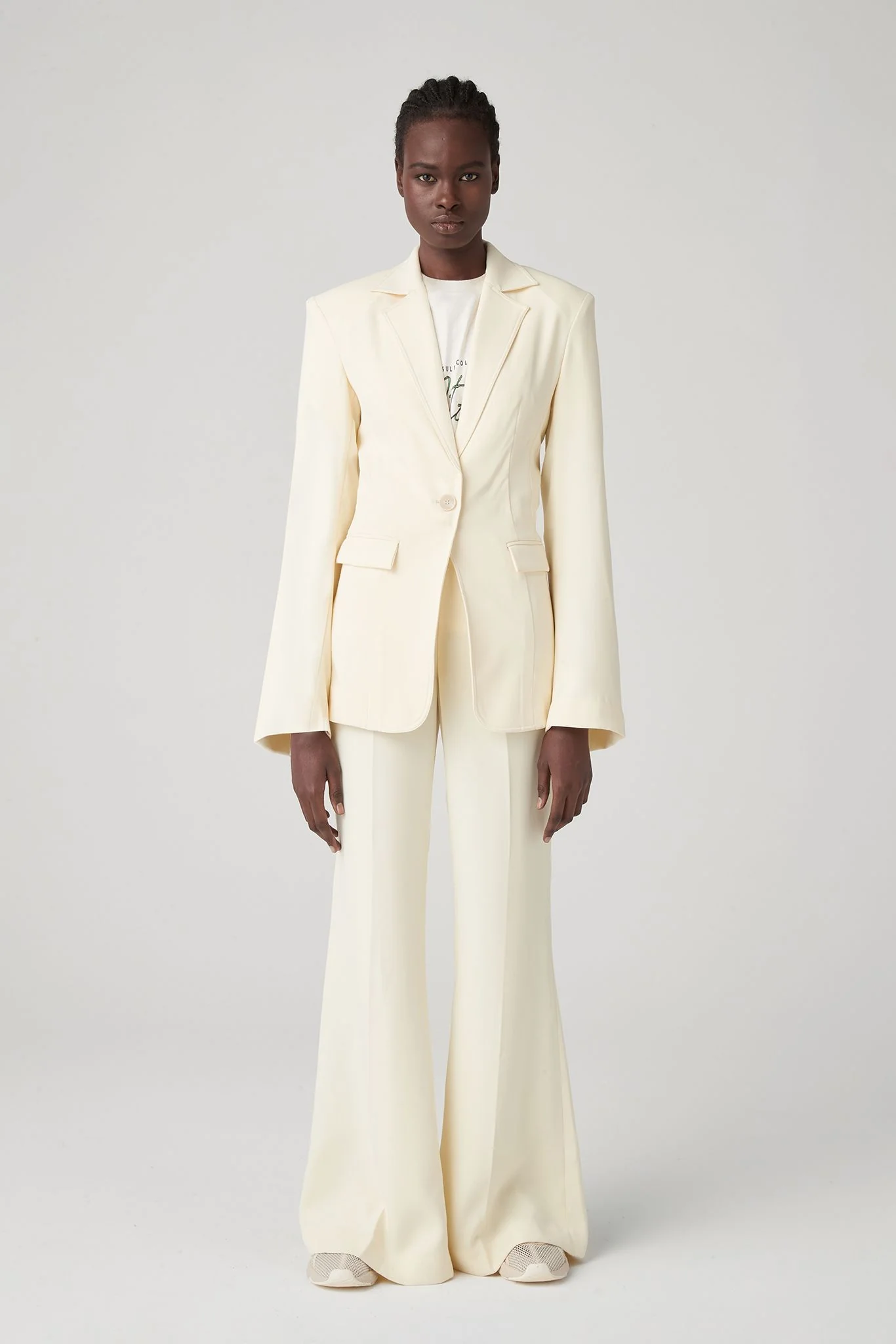 ATOIR X LARA WORTHINGTON -  001 Trouser (Straw) - Image 4