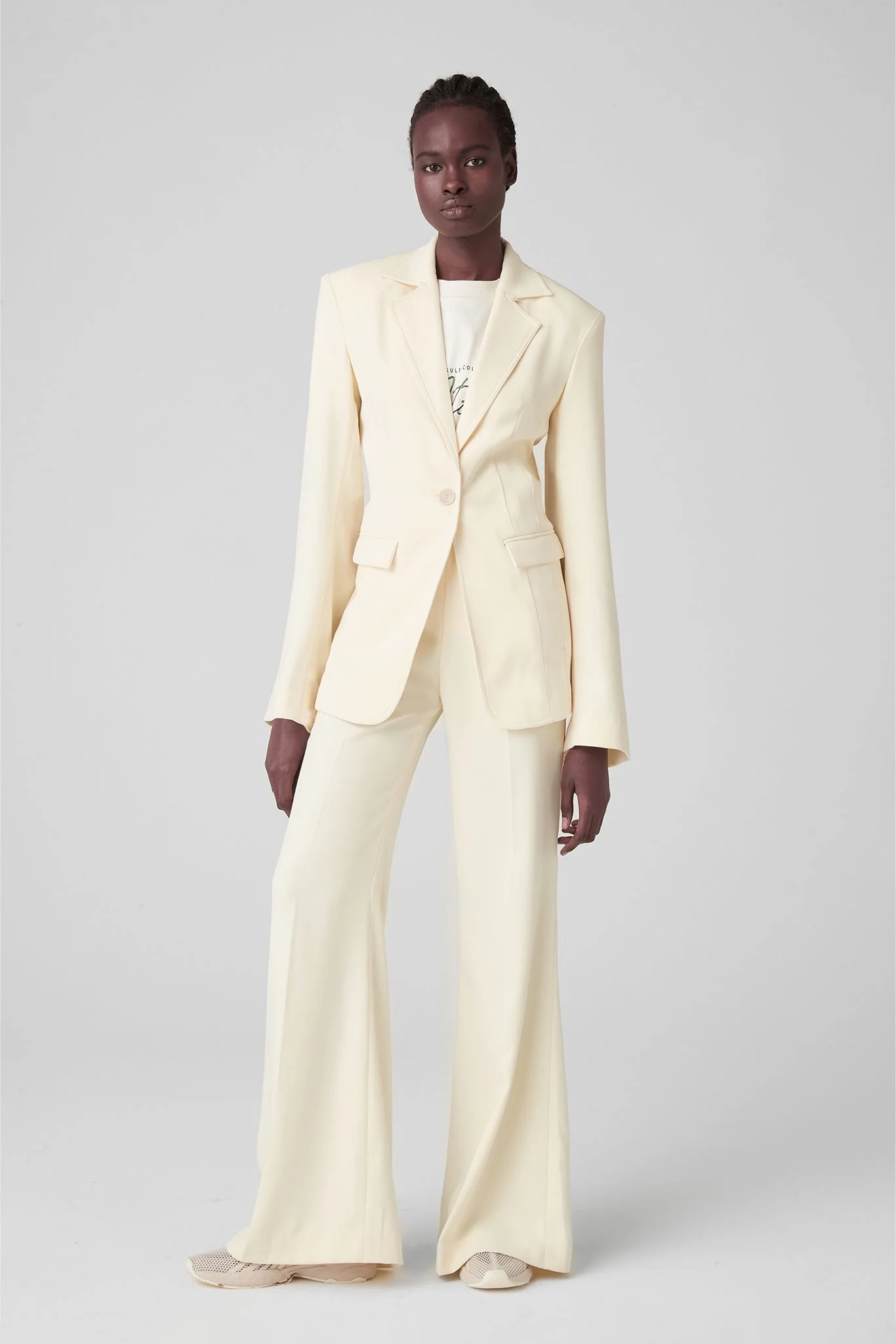 ATOIR X LARA WORTHINGTON -  001 Trouser (Straw) - Image 5