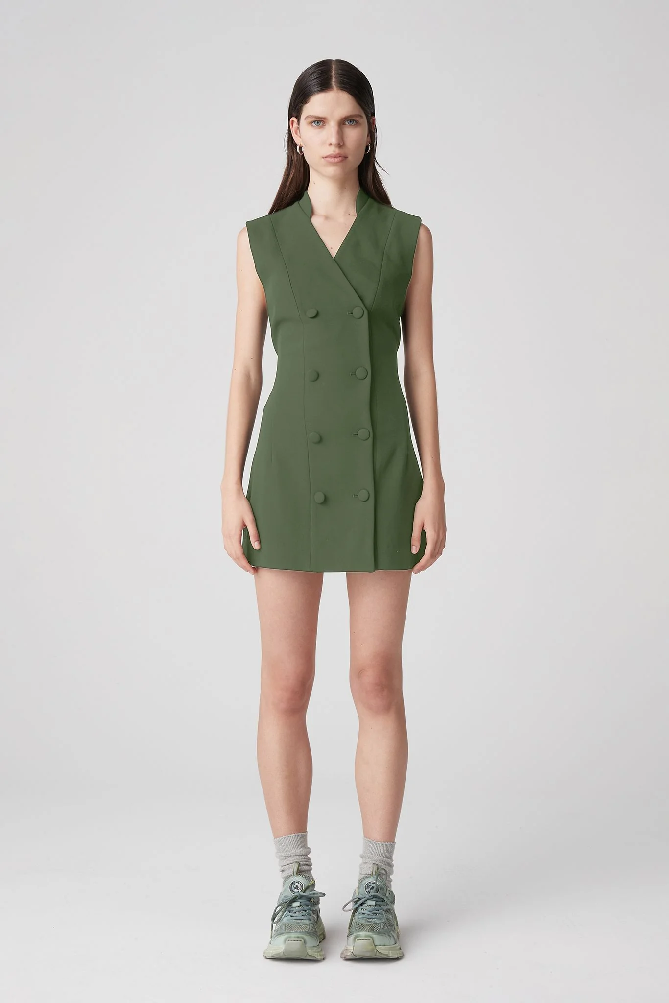 ATOIR X LARA WORTHINGTON -  002 Dress (Moss Green)