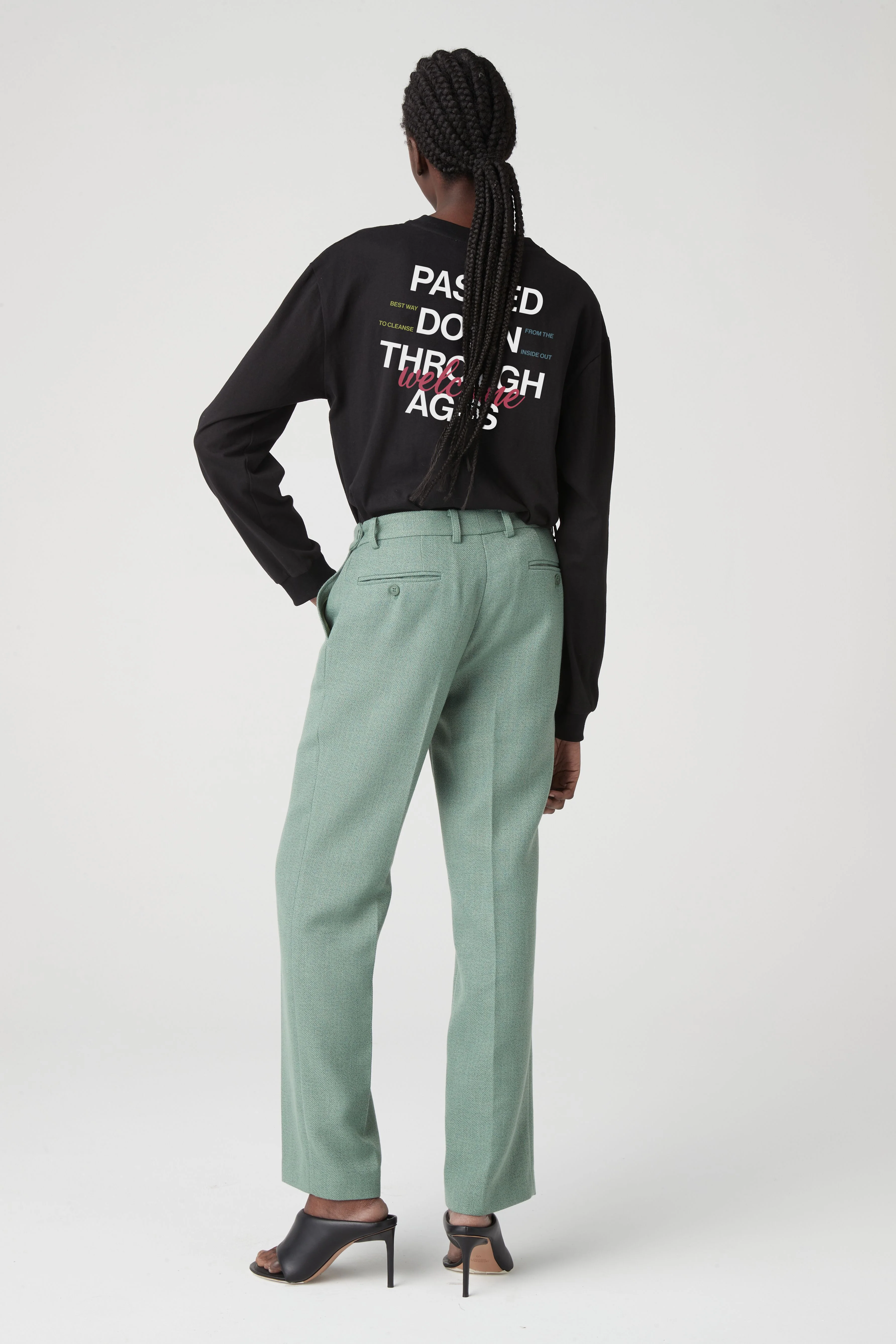 ATOIR X LARA WORTHINGTON -  002 Trouser (Spearmint) - Image 2