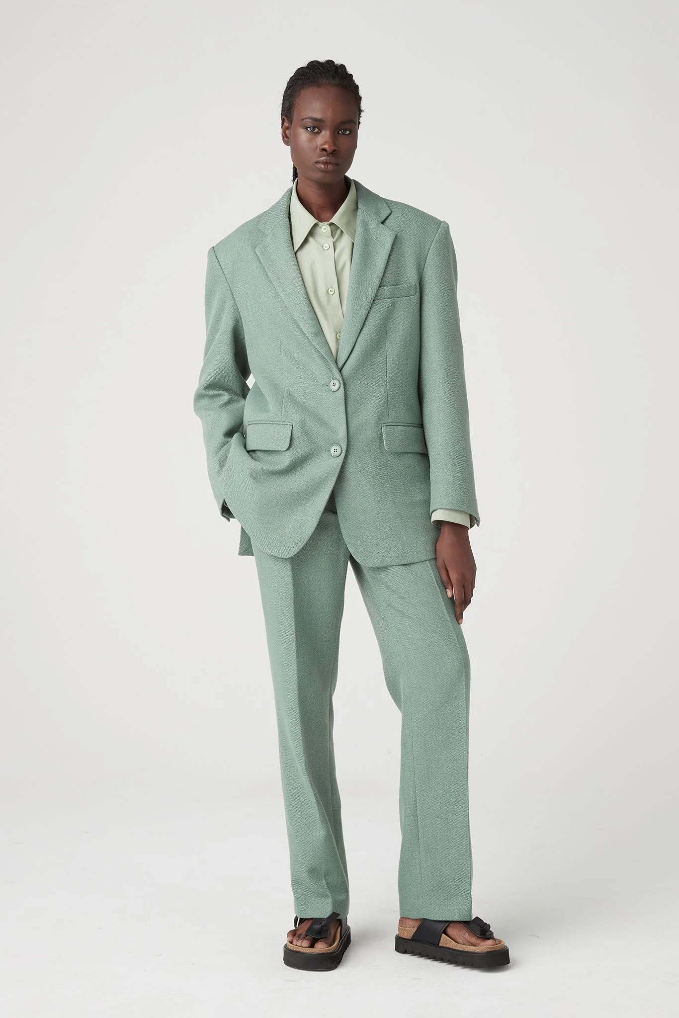 ATOIR X LARA WORTHINGTON -  002 Trouser (Spearmint) - Image 4