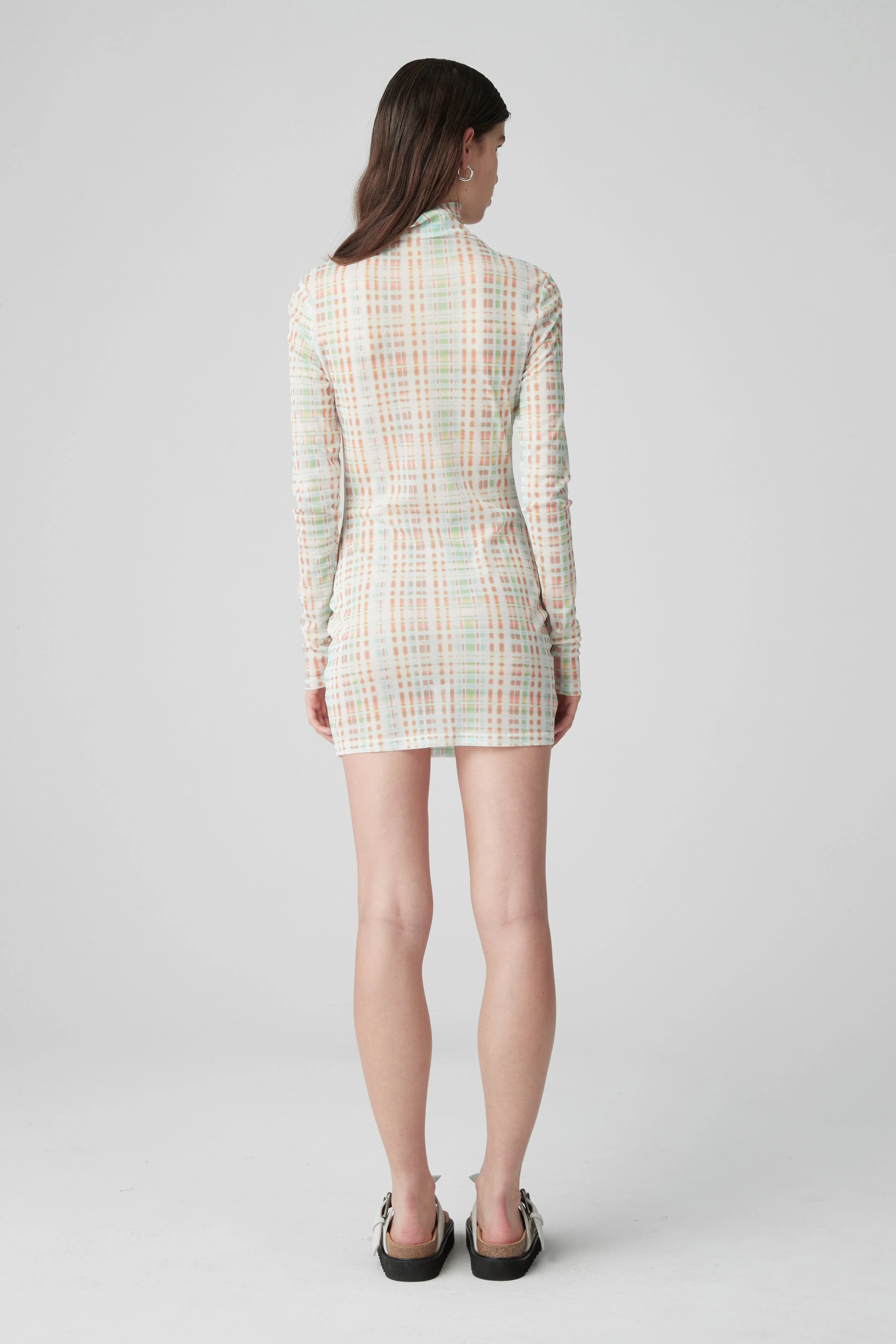 ATOIR X LARA WORTHINGTON -  006 Dress (Green Check) - Image 3