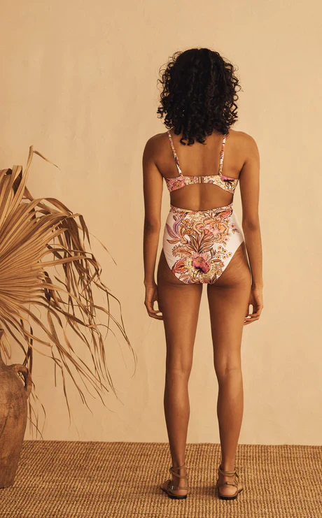 AUR OCEA - GATHERED ONE PIECE (BEL FIORE TRELLIS) - Image 4