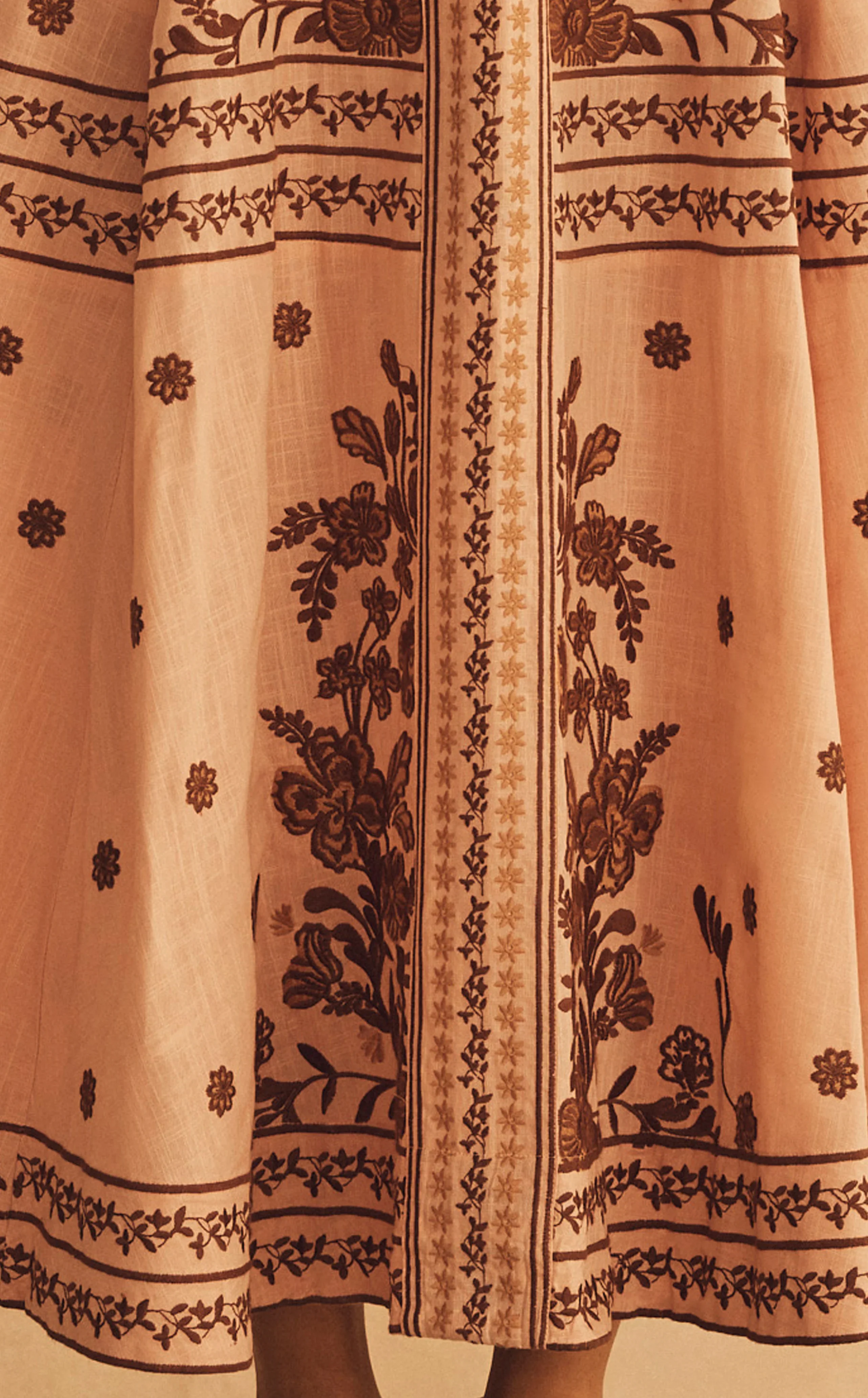 AUR OCEA - INFIORATA EMBROIDERED EMPIRE MAXI DRESS - Image 8