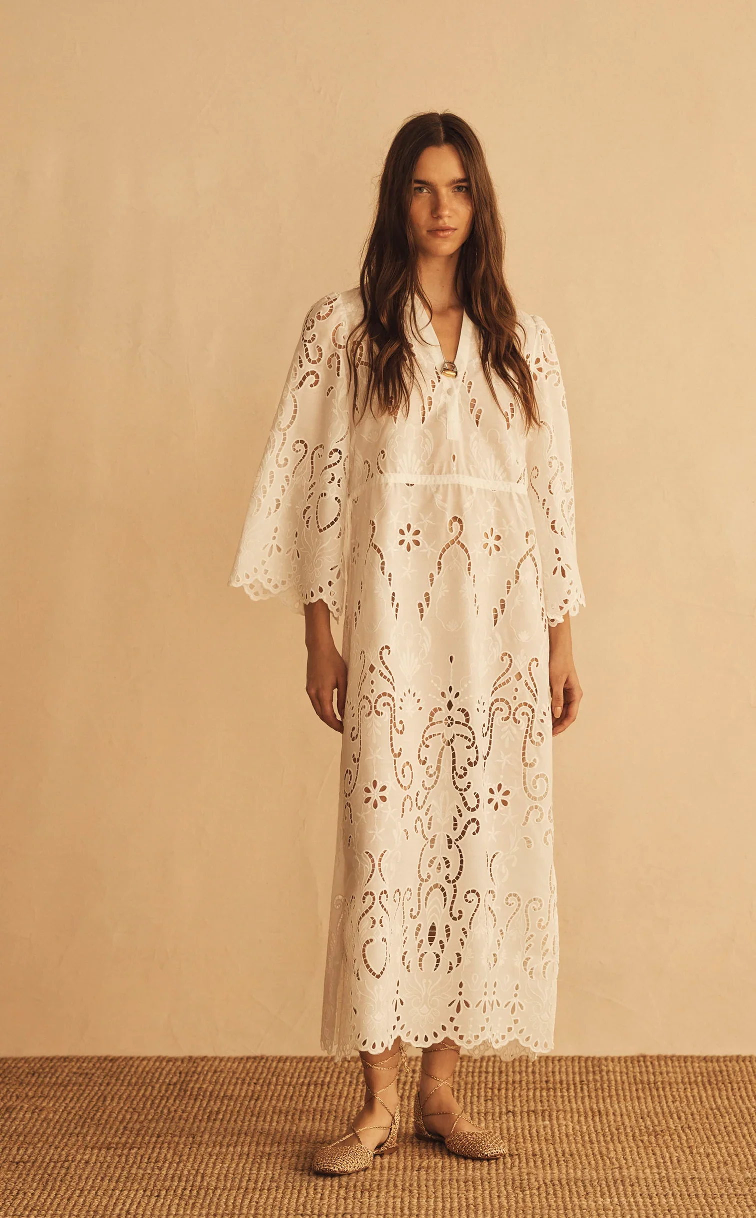 AUR OCEA - MERLETTI LACE TUNIC DRESS - Image 2