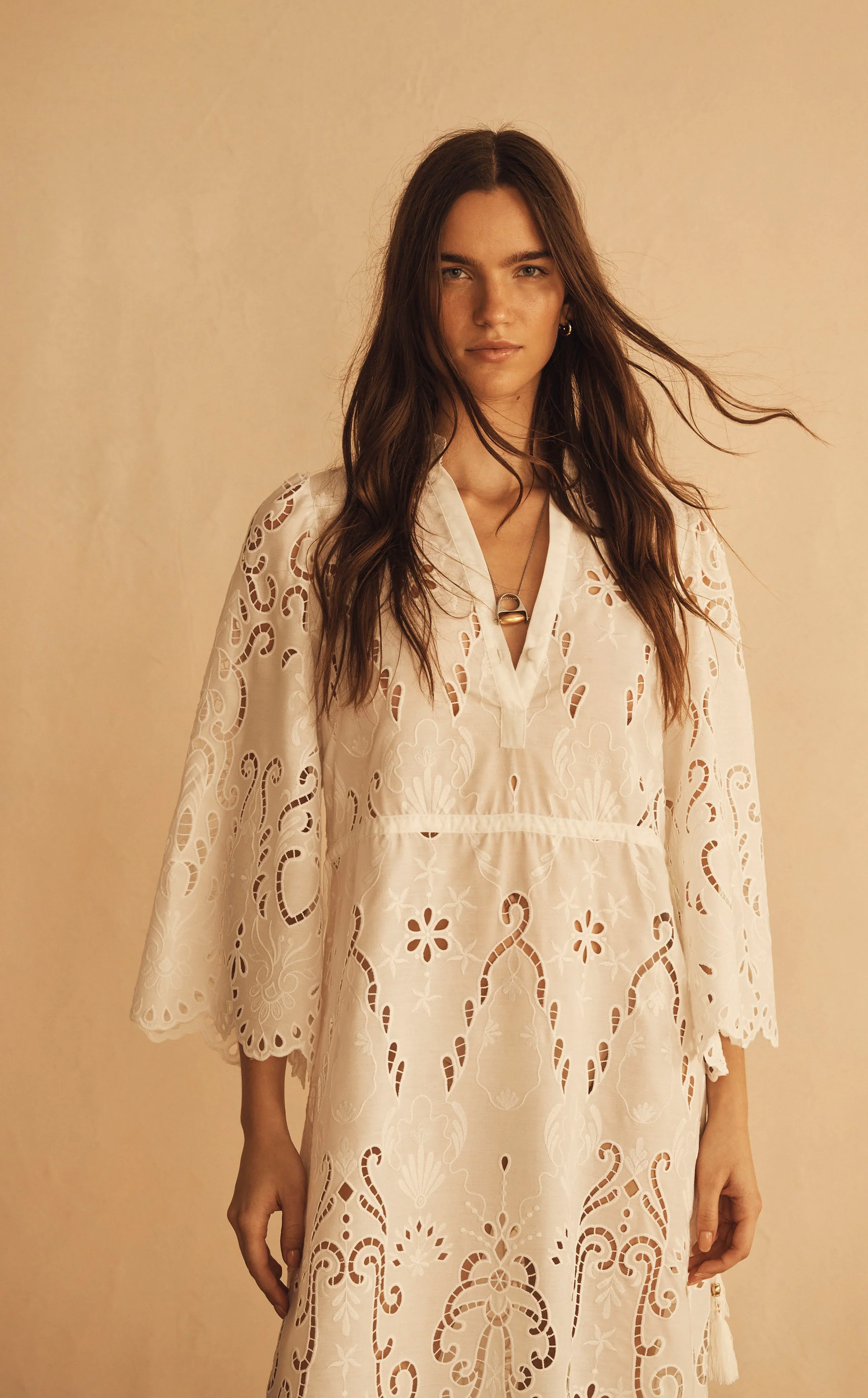 AUR OCEA - MERLETTI LACE TUNIC DRESS - Image 5