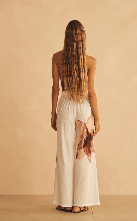AUR OCEA - STILLSTA GATHERED WIDE LEG PANT - Image 5