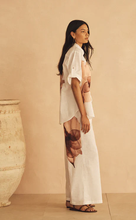 AUR OCEA - STILLSTA GATHERED WIDE LEG PANT - Image 6