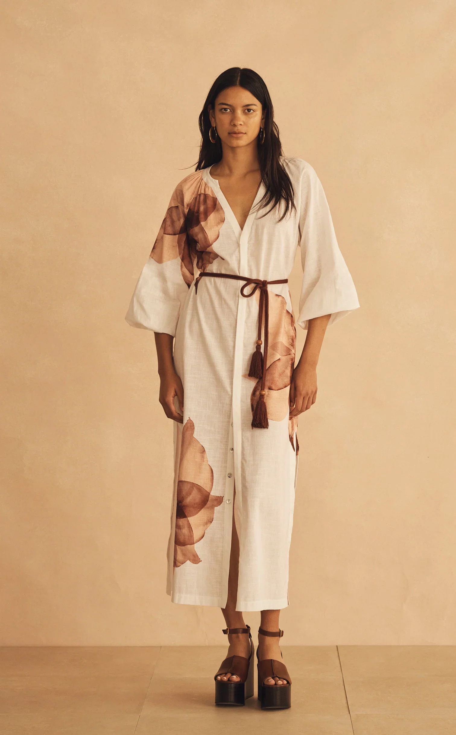 AUR OCEA - STILLSTA PLUNGE RESORT DRESS