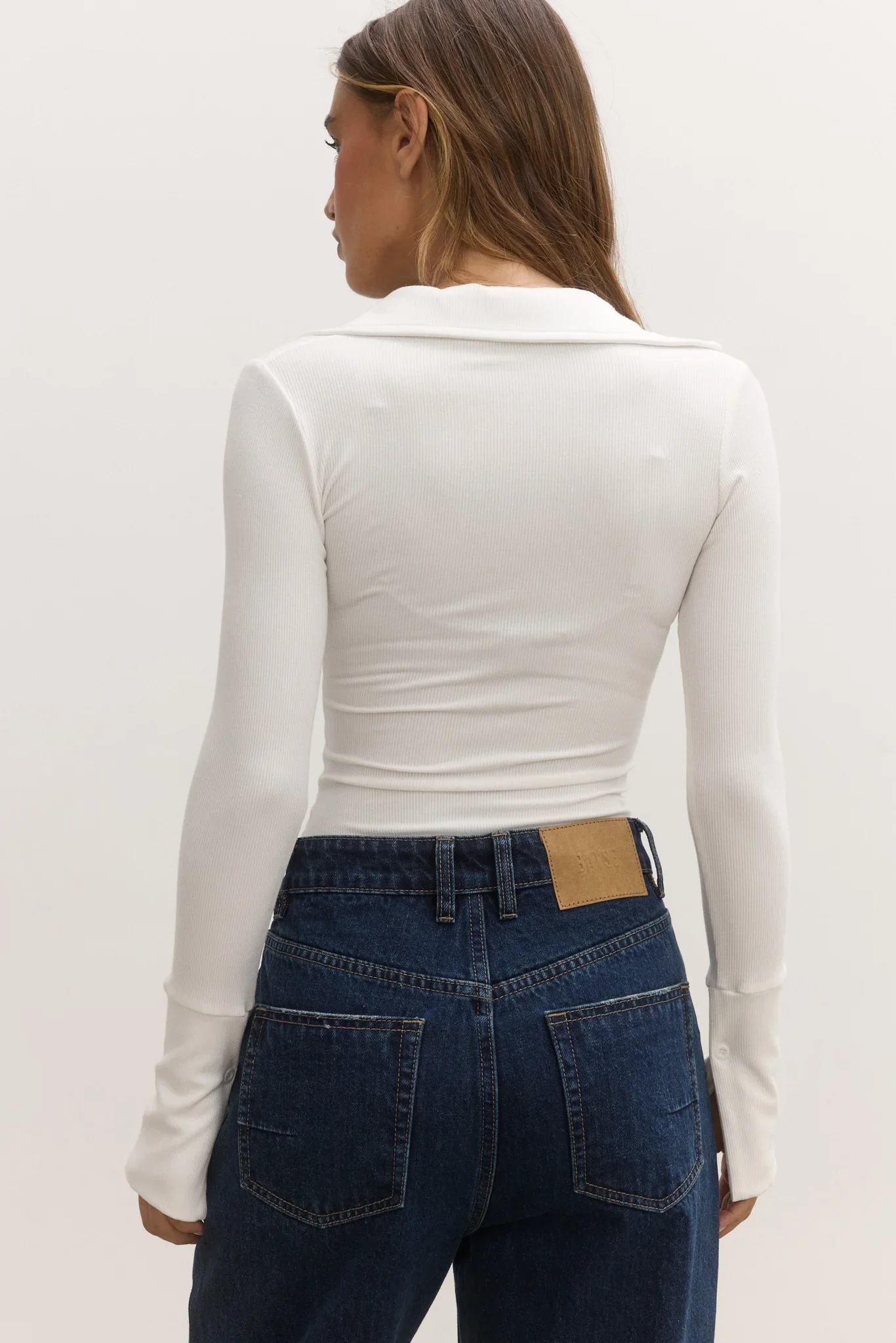 BAYSE BRAND - CELINE BODYSUIT (WHITE) - Image 3