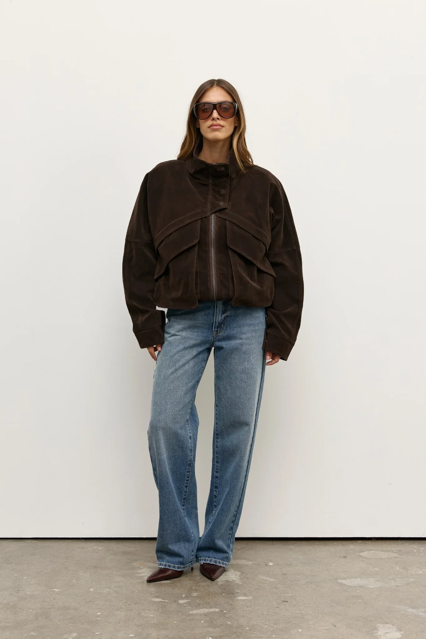 BAYSE BRAND - INEZ JACKET (DEEP BROWN) - Image 3