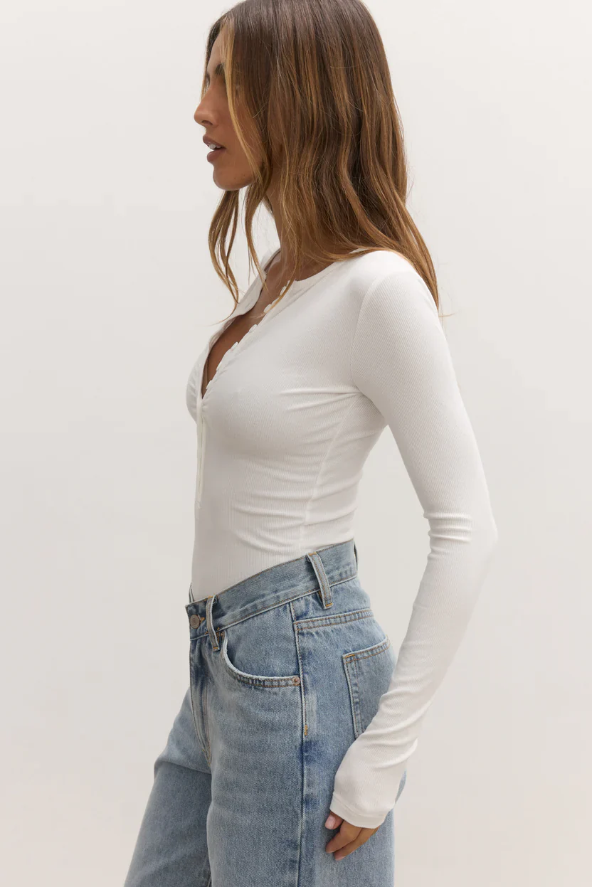 BAYSE BRAND - LARA BODYSUIT (WHITE) - Image 5