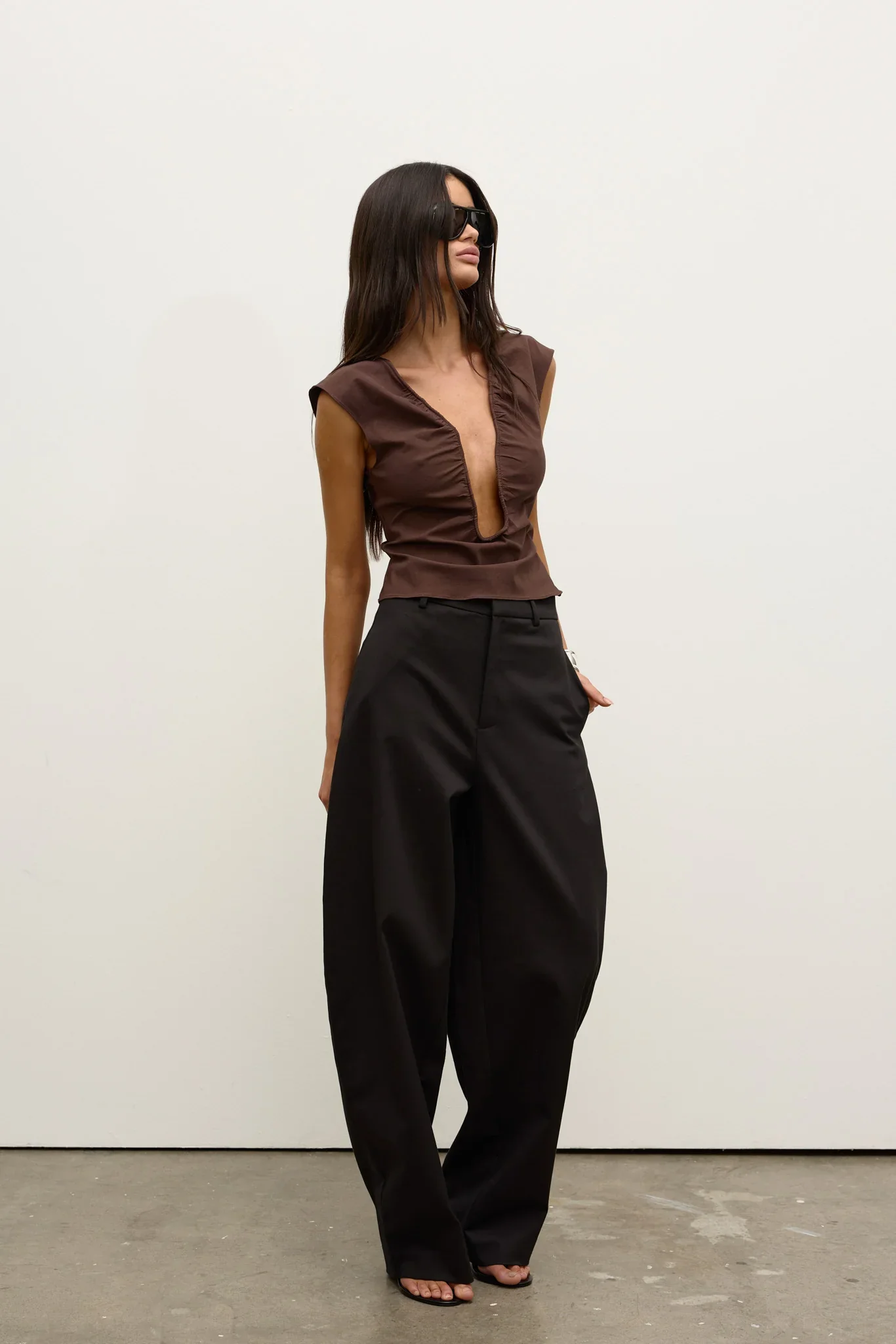 BAYSE BRAND - RANI TOP (CHOCOLATE) - Image 4