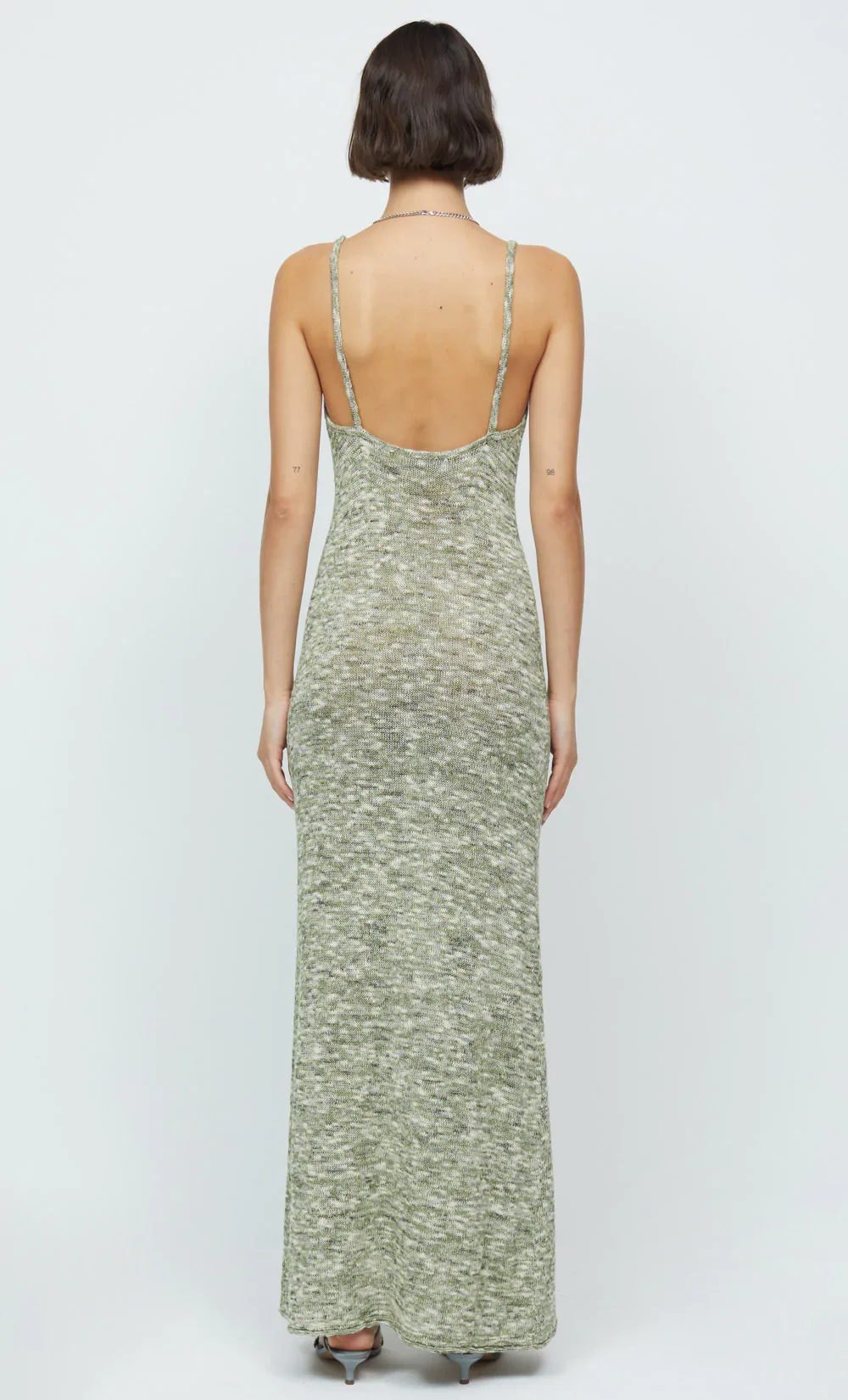 BEC AND BRIDGE - WILLOW KNIT MAXI DRESS (SAGE MARLE) FINAL SALE - Image 4