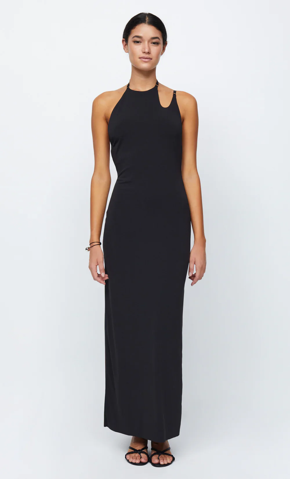 BEC AND BRIDGE - ZADIE ASYM MAXI DRESS (BLACK)