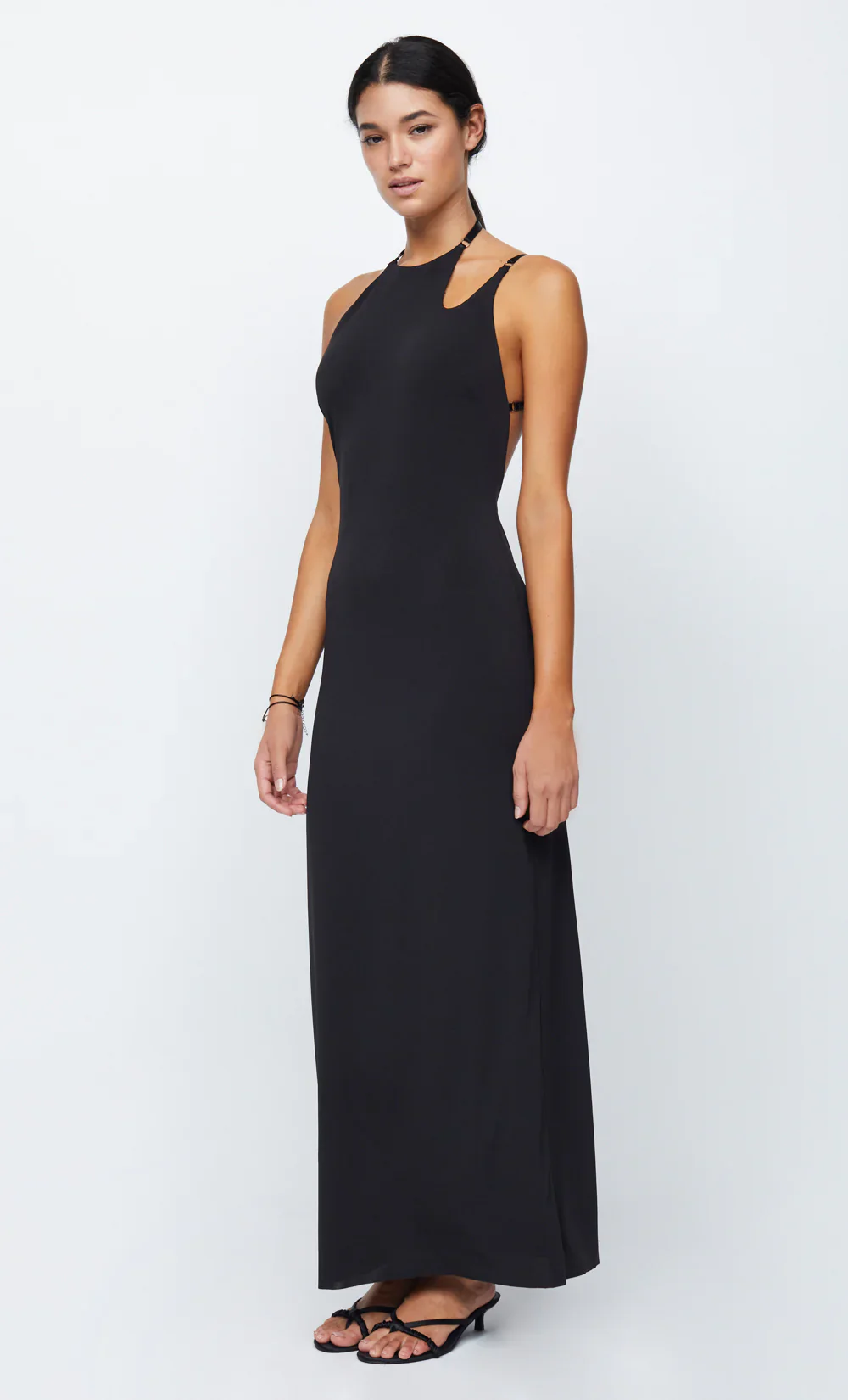 BEC AND BRIDGE - ZADIE ASYM MAXI DRESS (BLACK) - Image 3