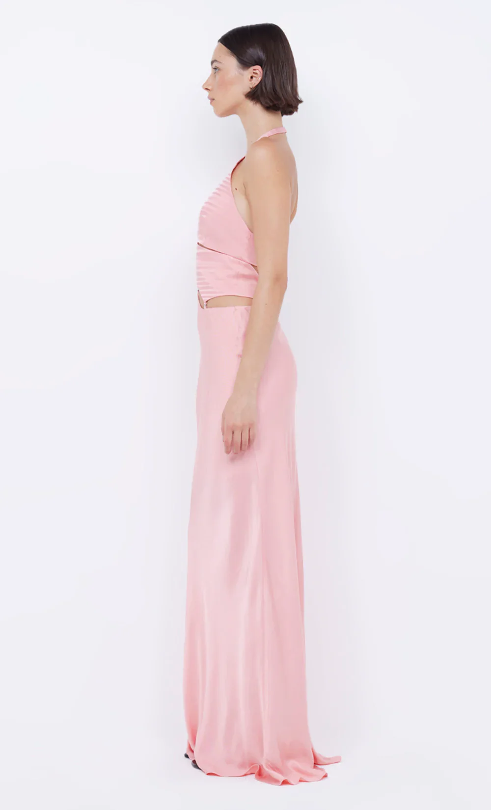 BEC + BRIDGE - ALABAMA HALTER DRESS (PINK SHERBET) - Image 4