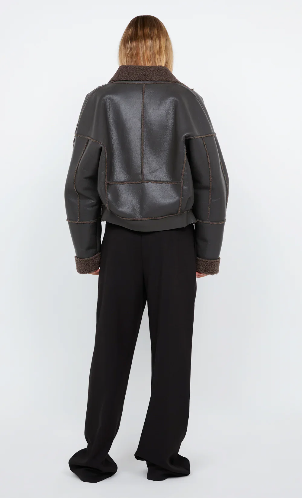 BEC + BRIDGE - ASHA BOMBER (DARK CHOCOLATE) - Image 5